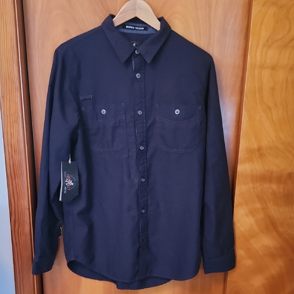 NEW Gramicci Casual Long Sleeve Button Down Shirt